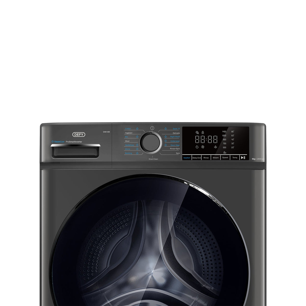 Defy 9kg Front Loader Washing Machine Manhattan Grey - DAW409