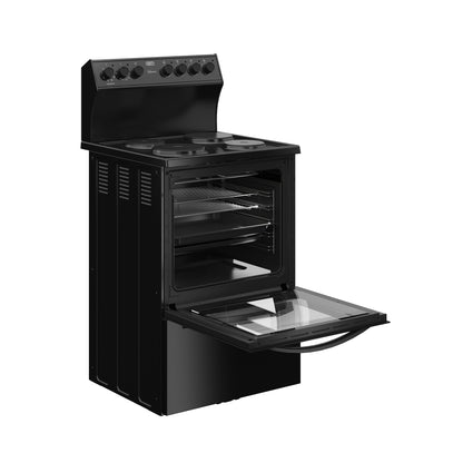Defy Thermofan+ Kitchenaire 631 Electric Stove Black