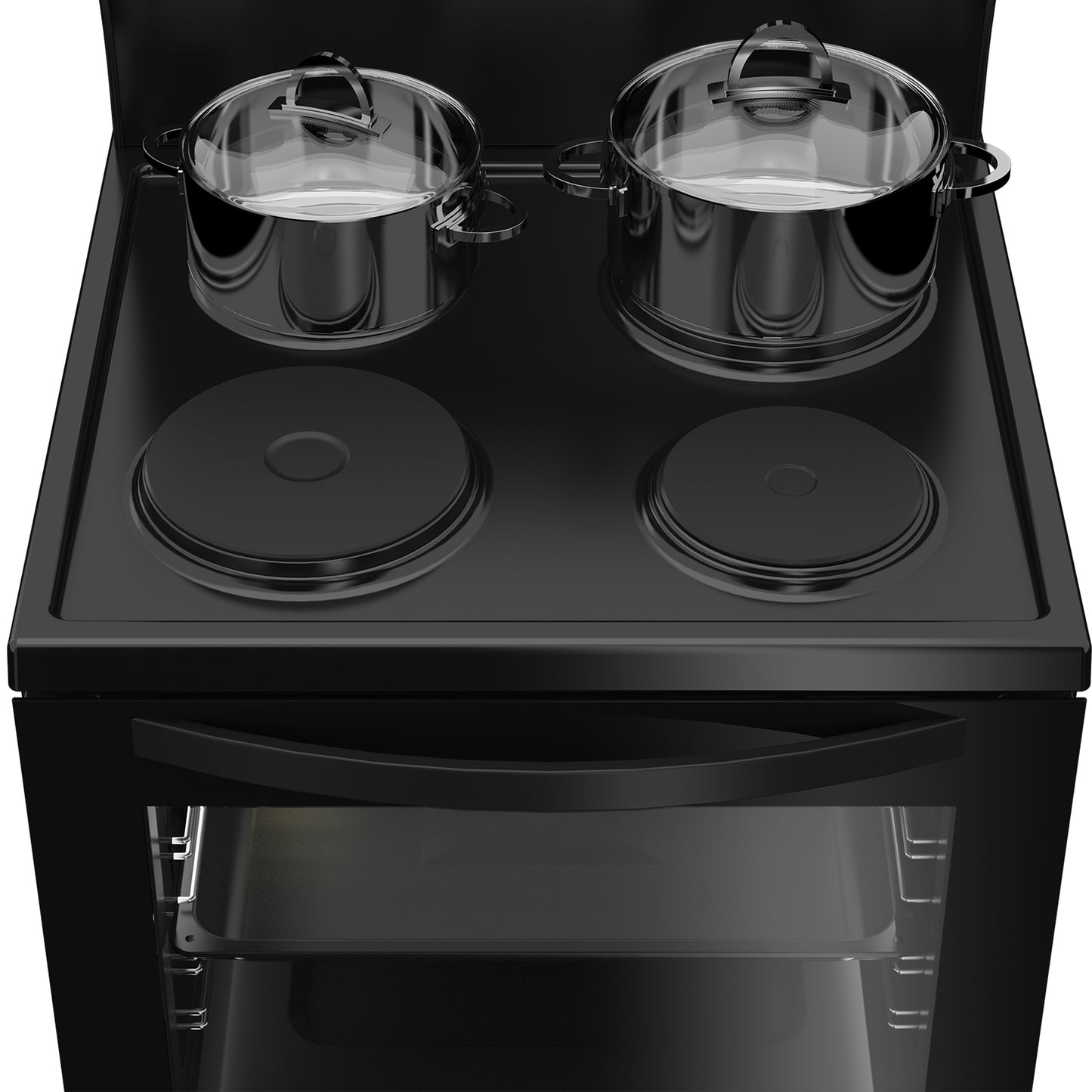Defy Thermofan+ Kitchenaire 631 Electric Stove Black