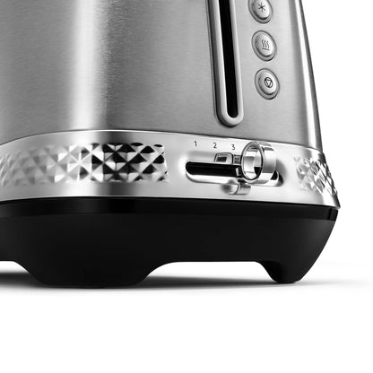 Delonghi Diadema Long Slot Toaster Metal