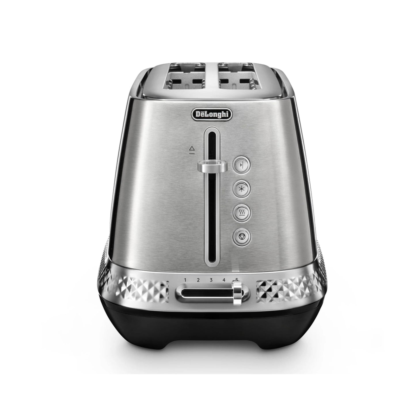 Delonghi Diadema Long Slot Toaster Metal