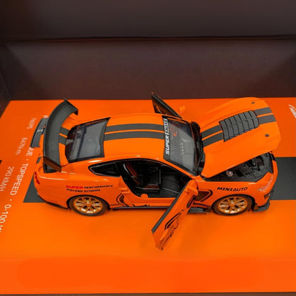 Die Cast Car Model Frame Orange