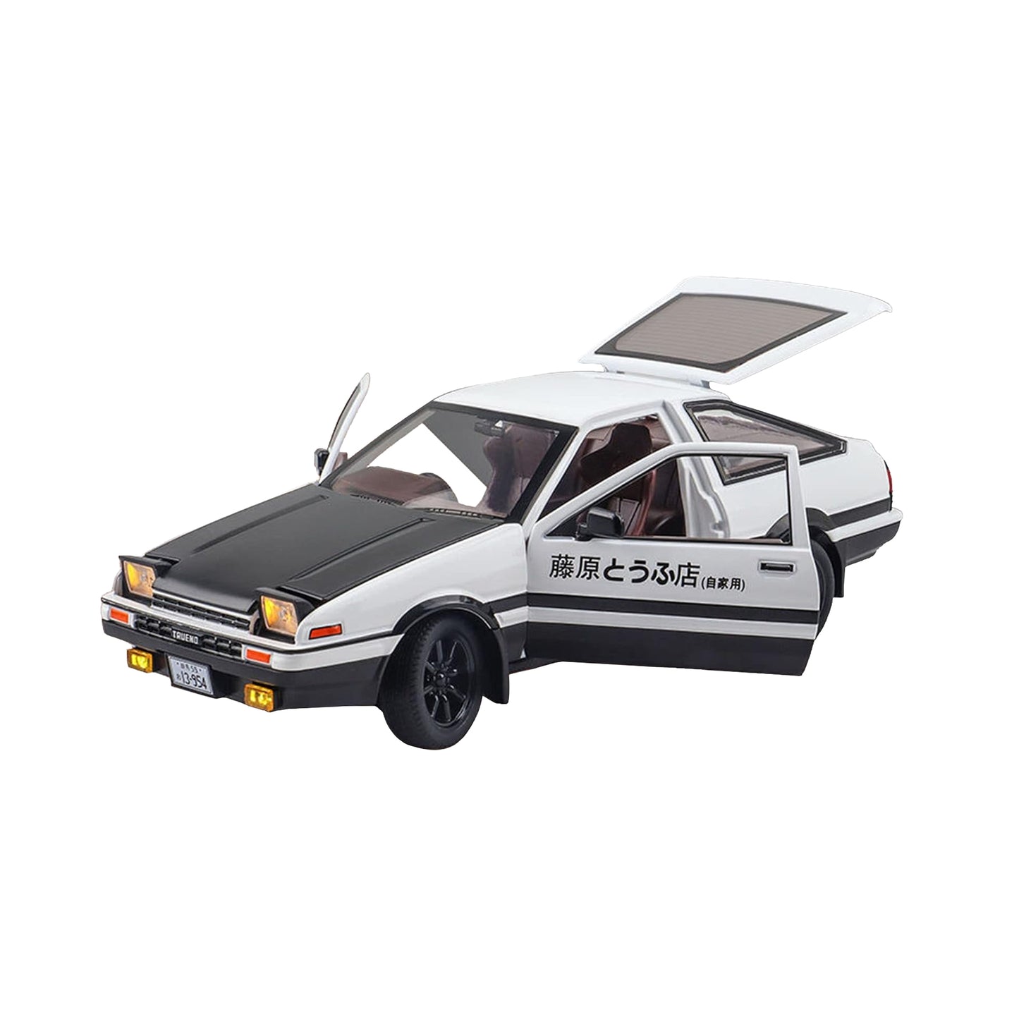 Die Cast Car Model Frame Black & White