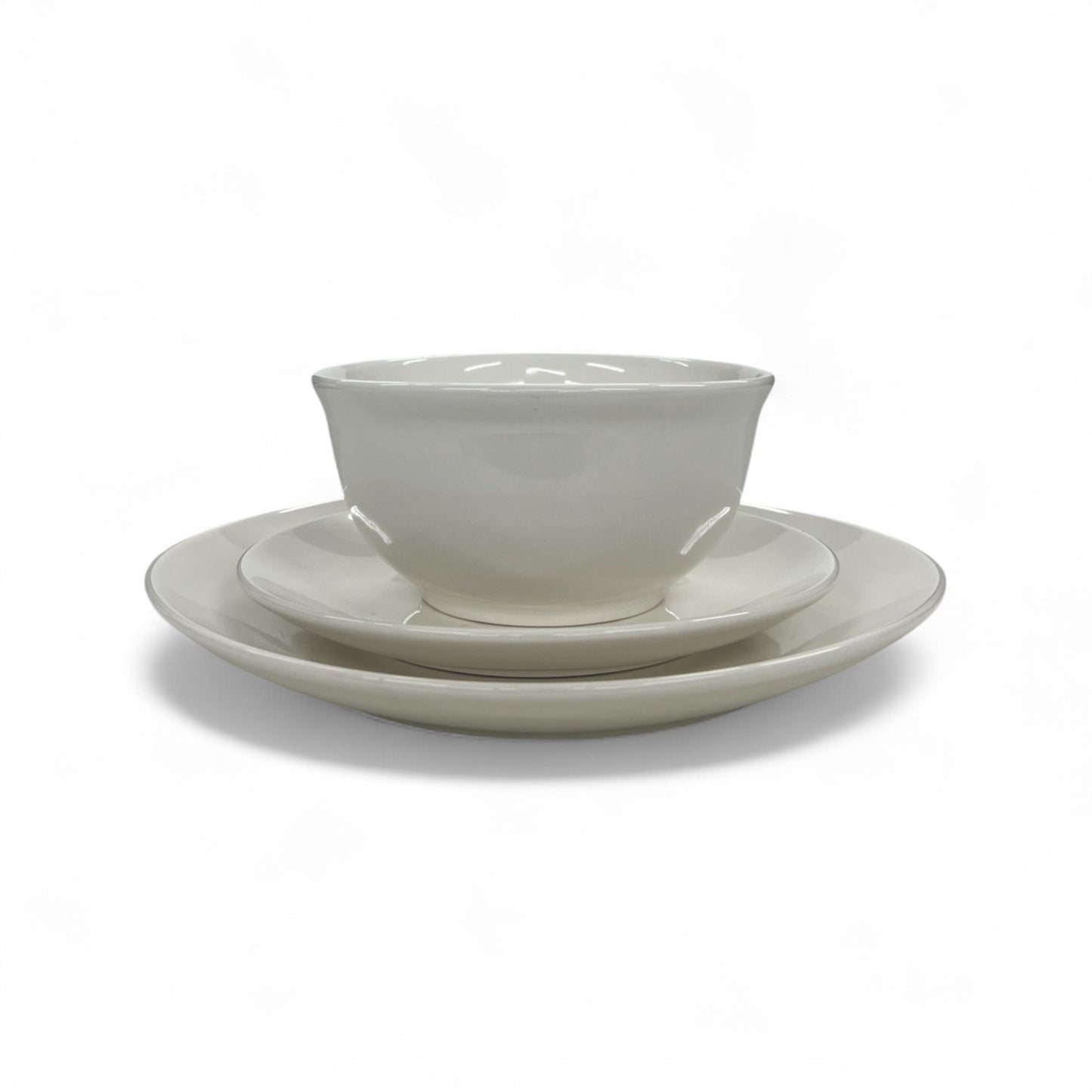 Kitchen Life 12 Piece Dinner Set Cream