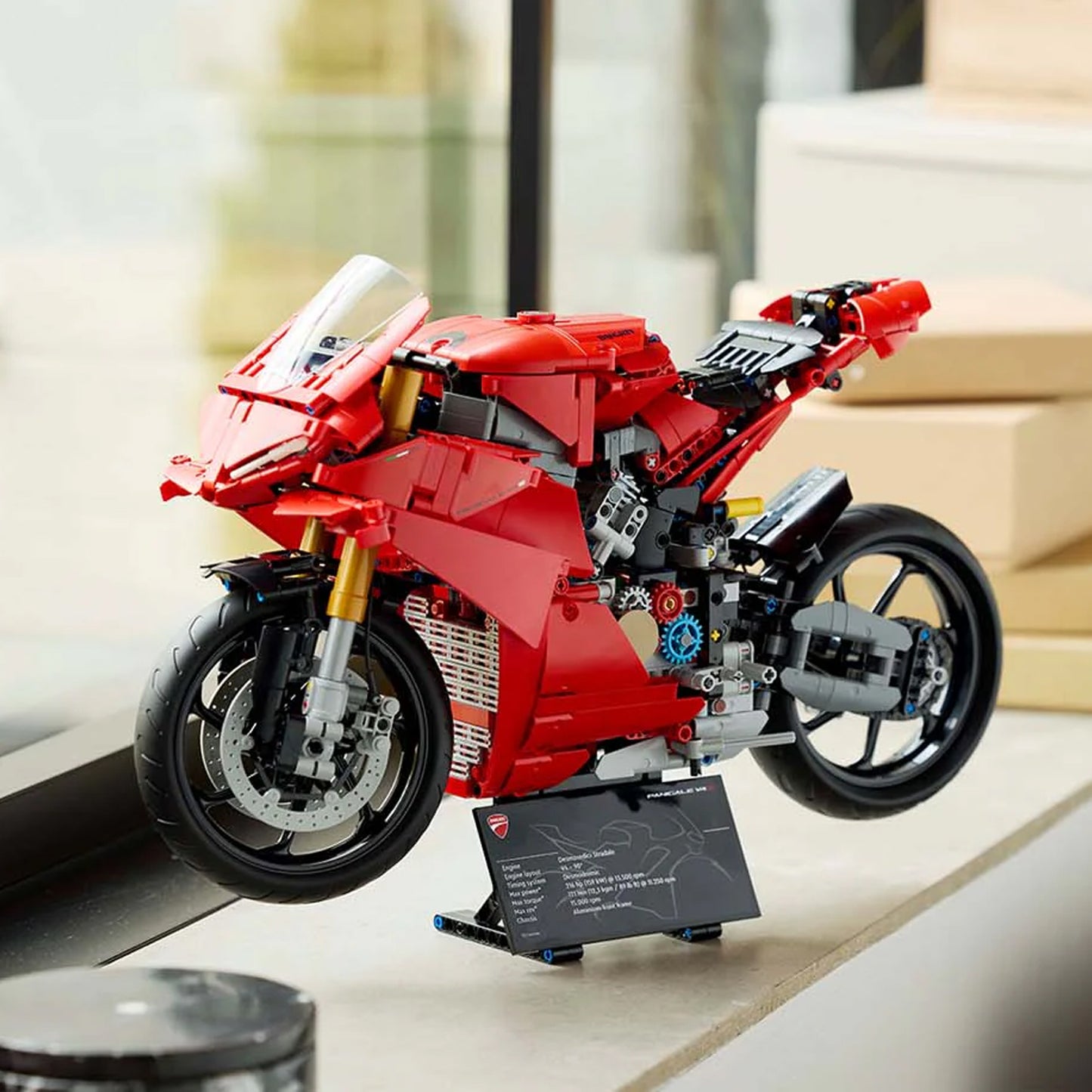 Bike 1603 Piece Building Block Set Multicoloured