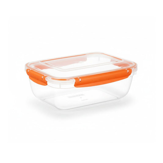 300ml Rectangular Container Orange