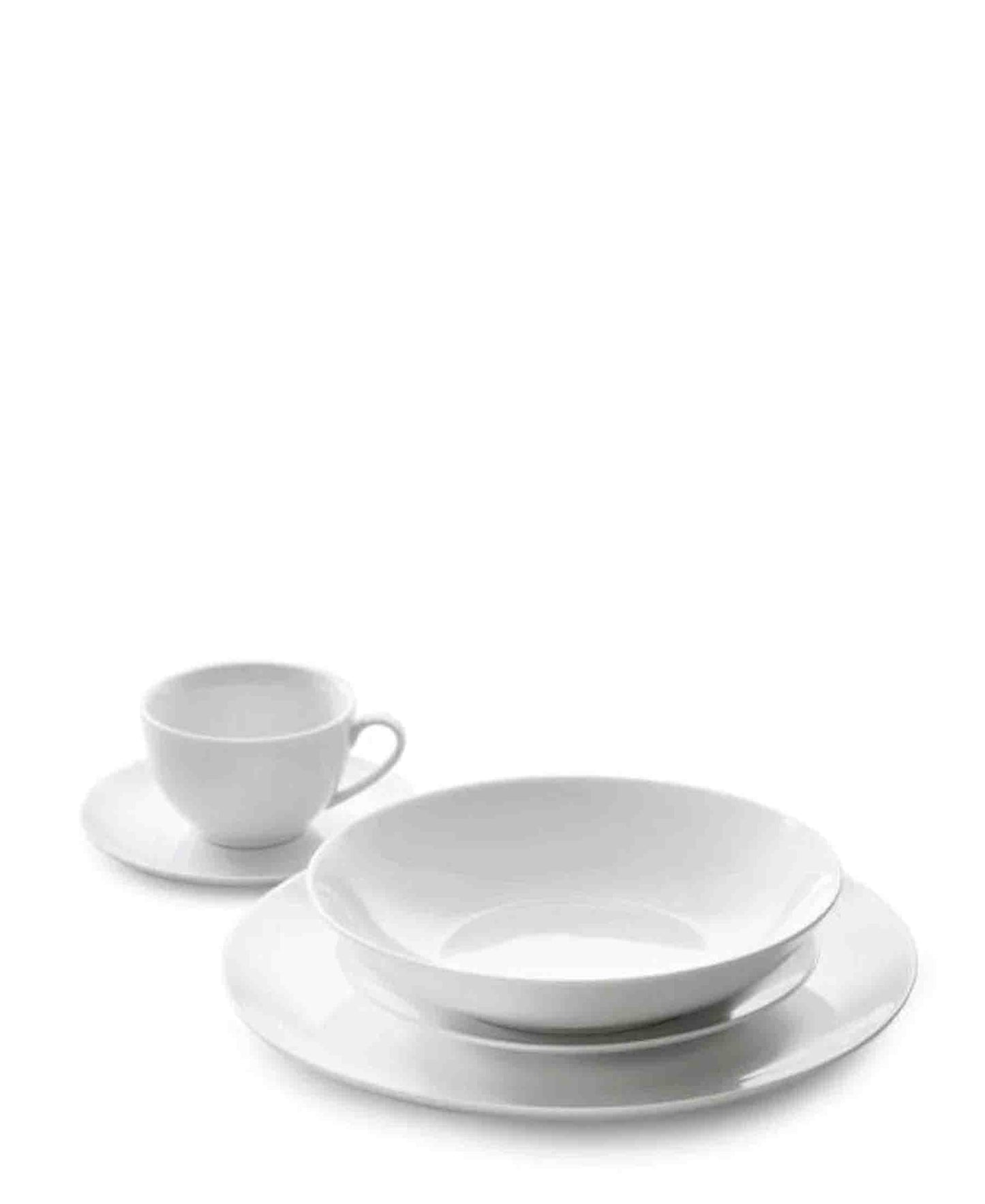 Eetrite 20 Piece Coupe Dinner Set - White