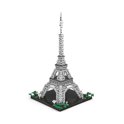 Eiffel Tower Building Block Set 3080pcs Grey