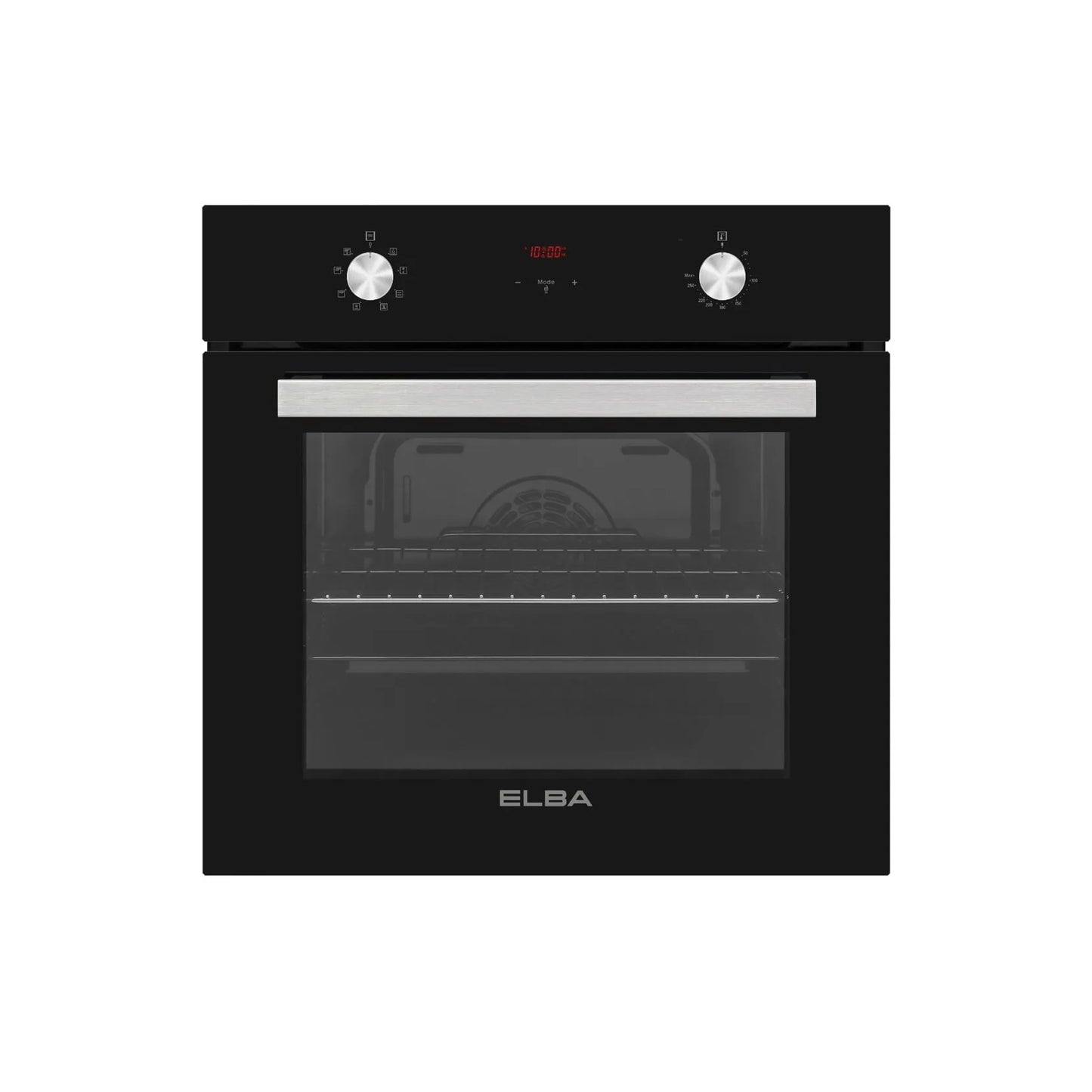 Elba 60cm Multifunction Electric Oven Black