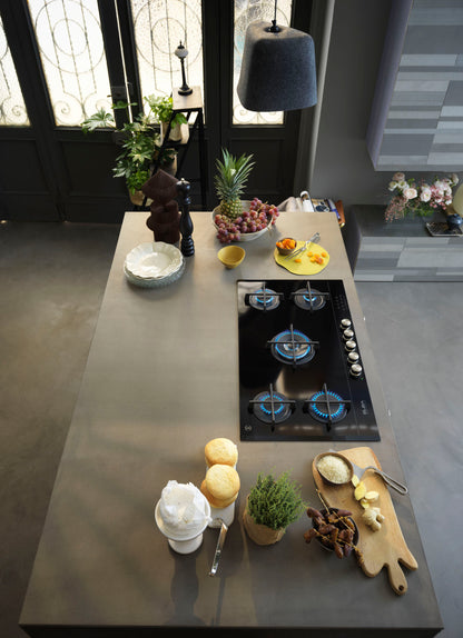 Elba Elio 90cm 5 Burner Gas On Glass Smart Hob