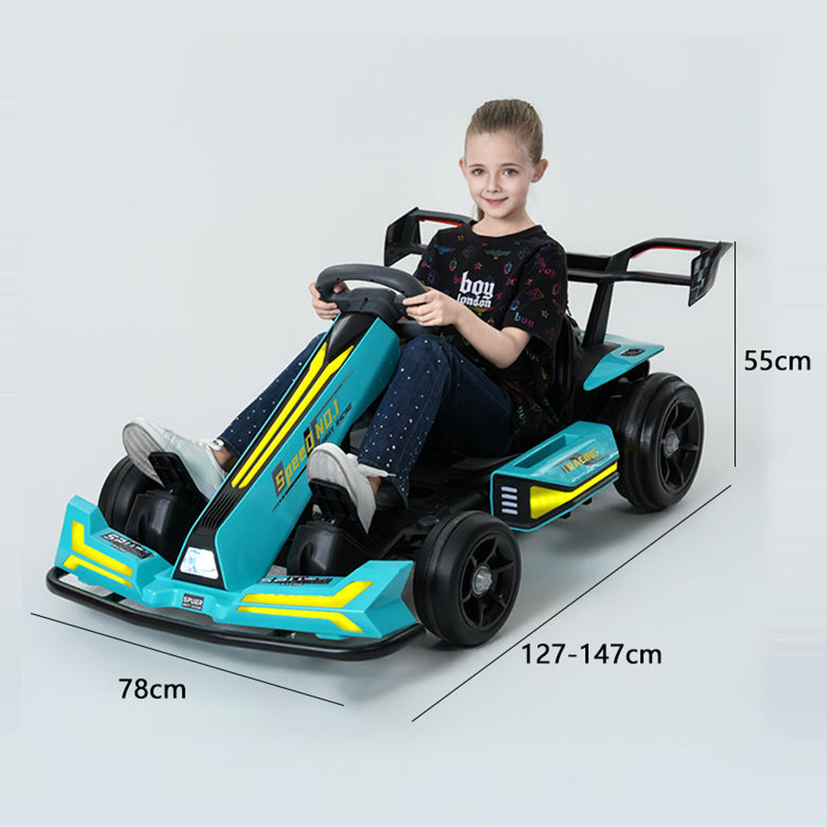 Electric Go Kart Multicoloured