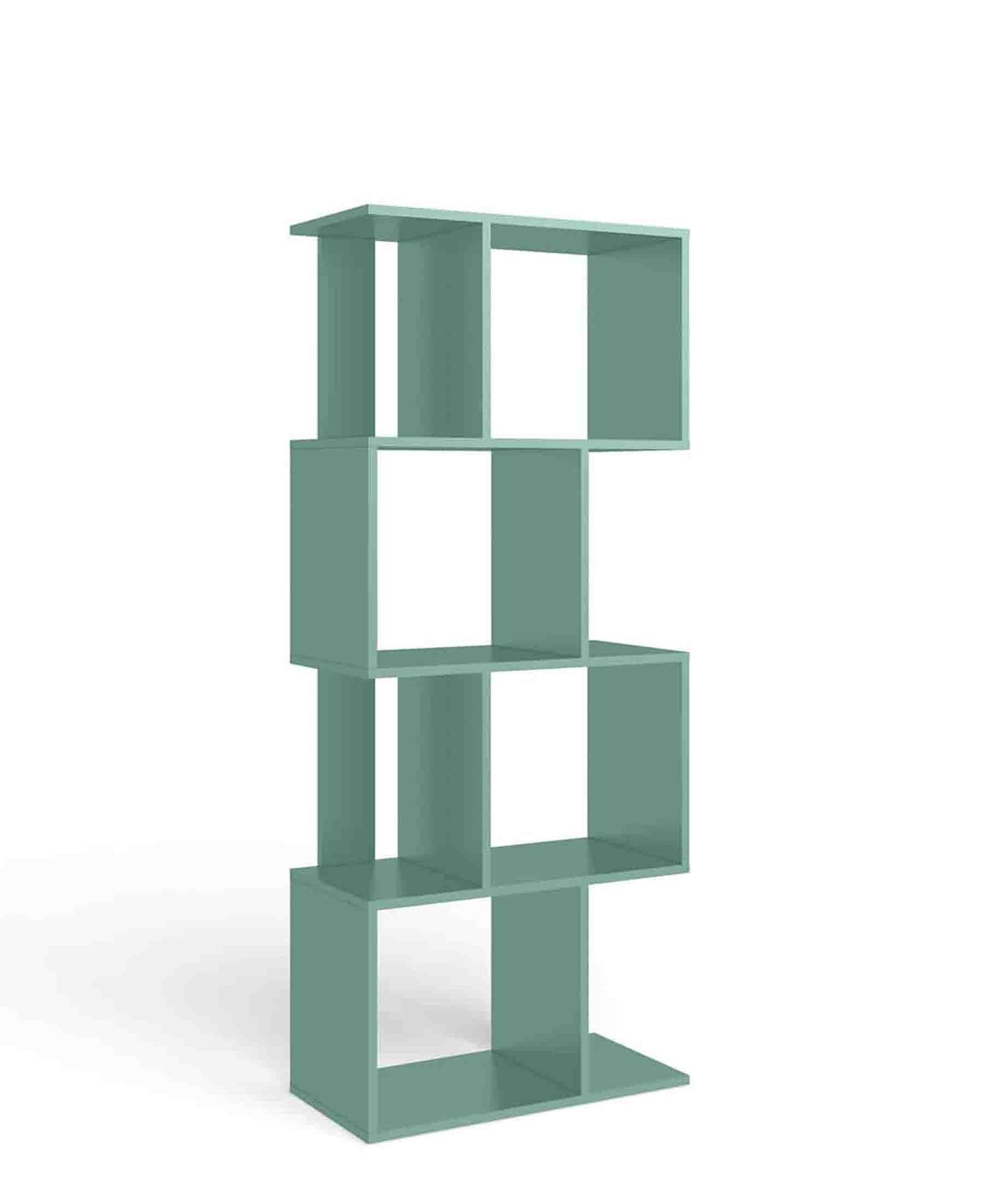 Exotic Designs 4 Tier Bookshelf - Olive