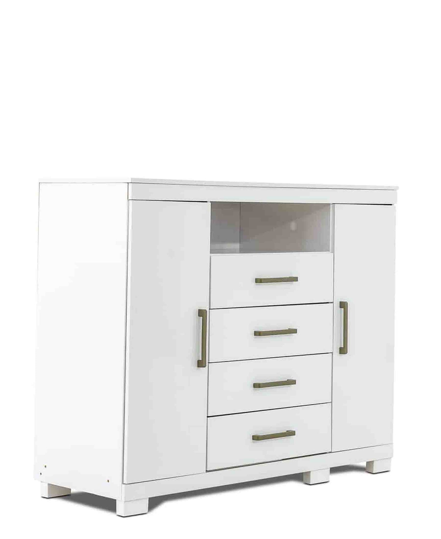 Exotic Designs Chest Of Drawers - White