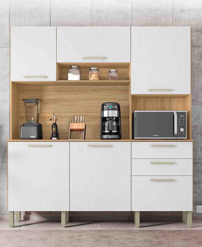 Exotic Designs Ferrara Kitchen Dresser - White