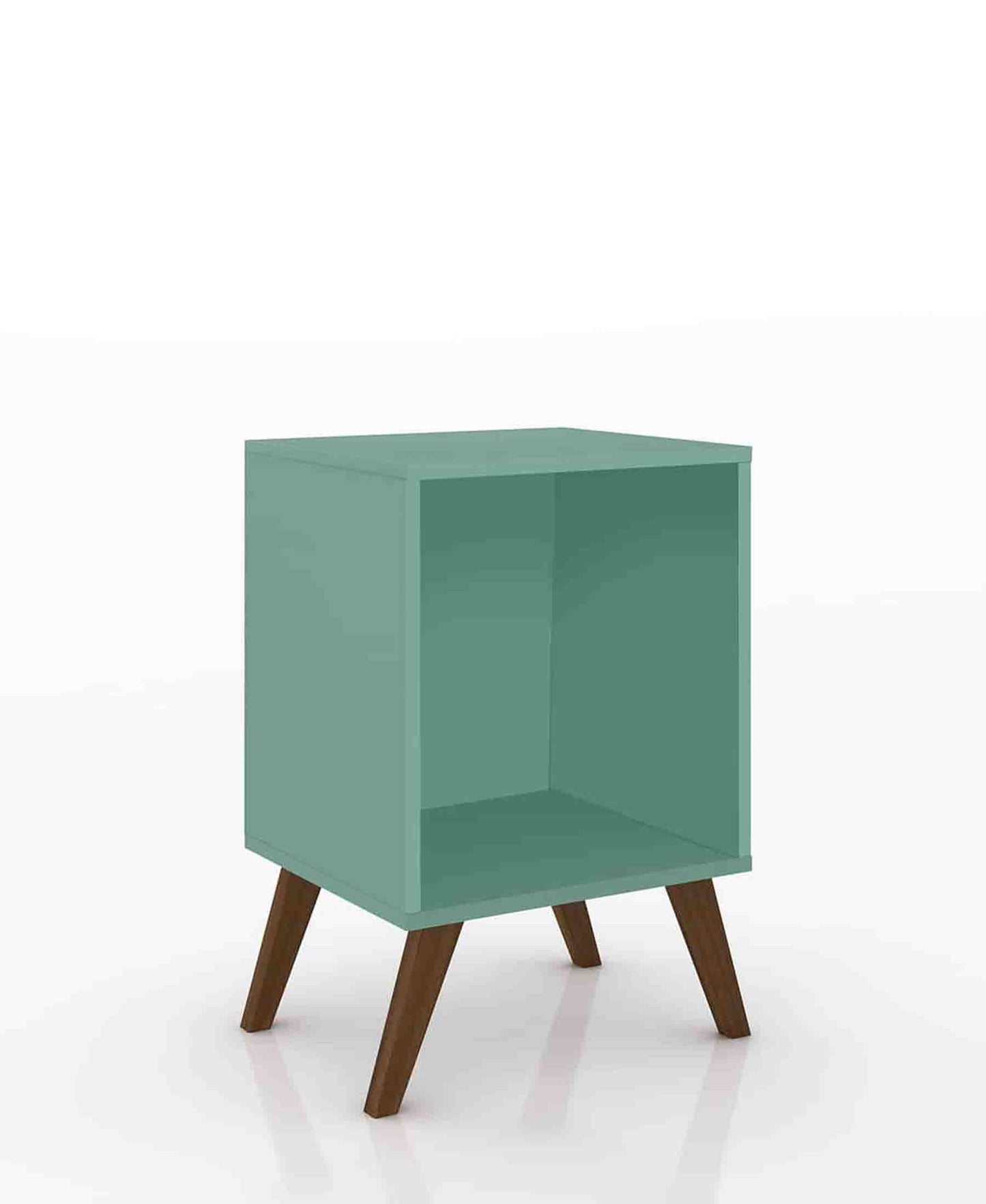 Exotic Designs Modern Nightstand - Olive