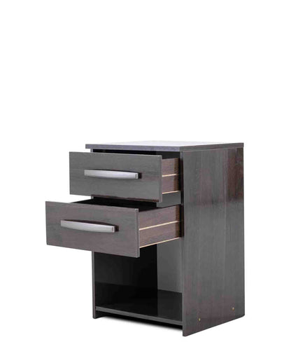 Exotic Designs Night Stand - Coffee