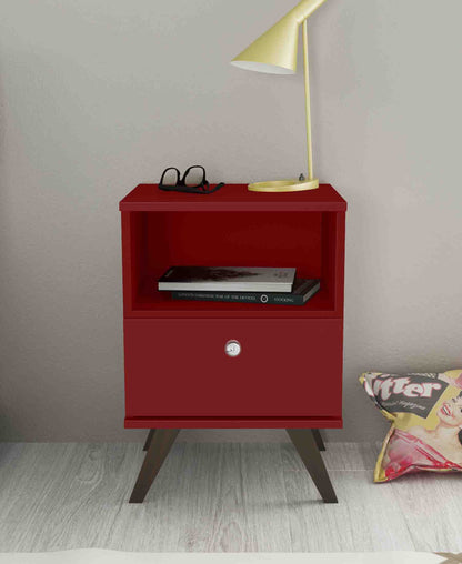 Exotic Designs Nightstand - Red