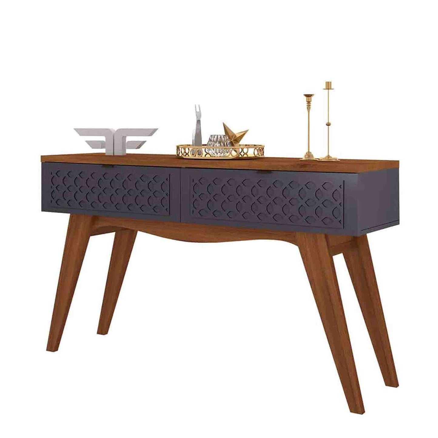 Exotic Designs Side Table - Grafite