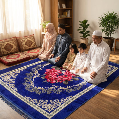 2 x 3m Musallah Blue