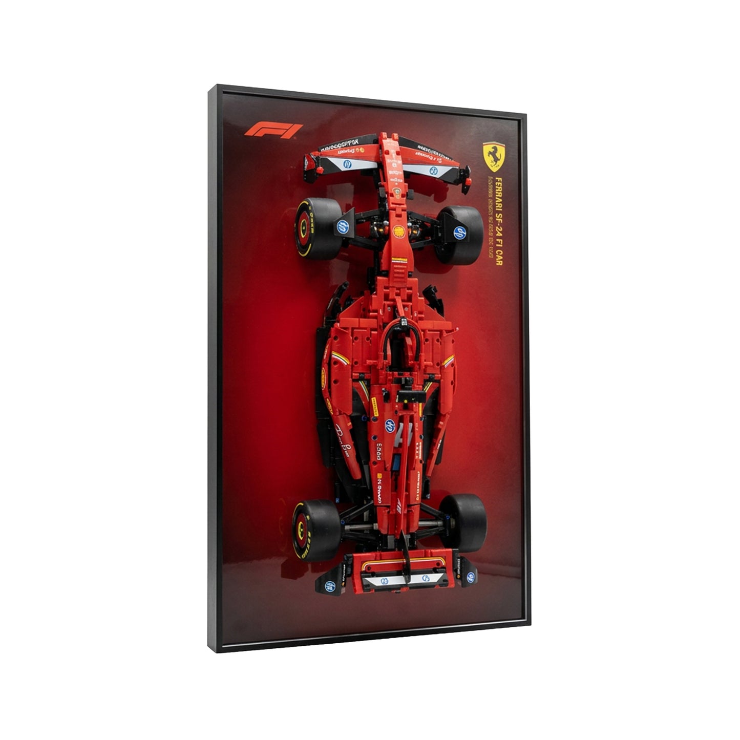 50 x 80cm Car Frame Red