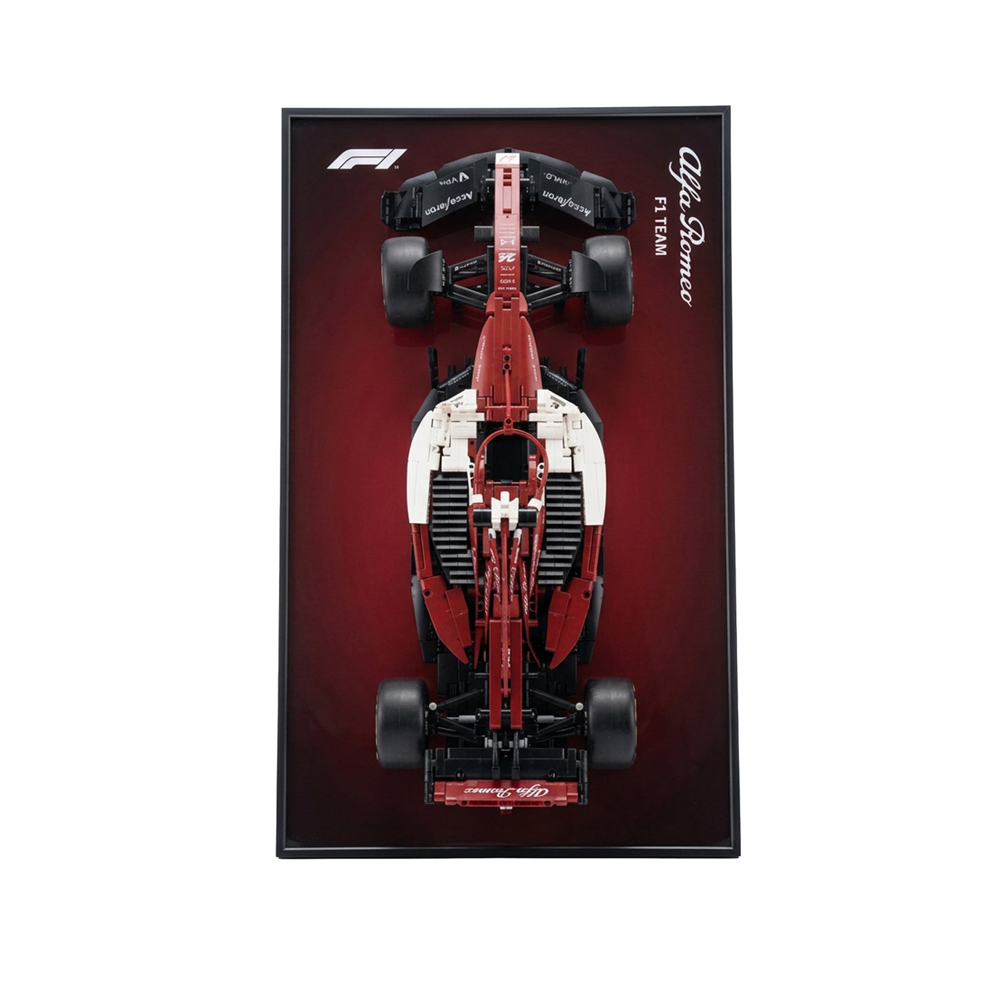 50 x 80cm Car Frame Red