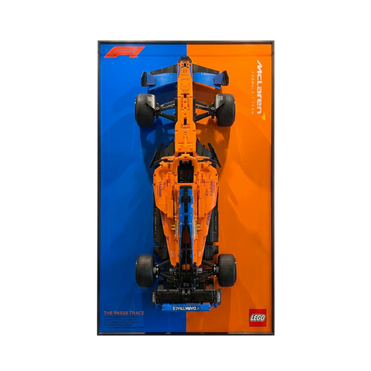 50 x 80cm Car Frame Orange