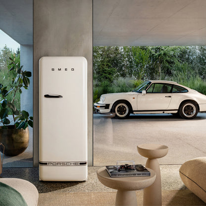 Smeg x Porsche FAB 28 Fridge Carrara White