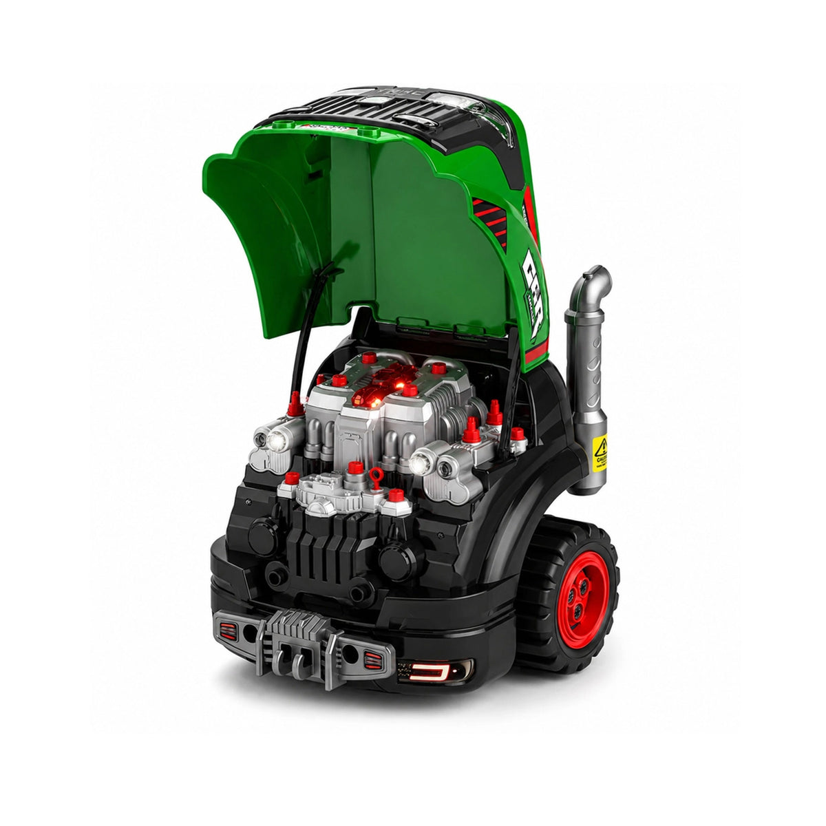 Farm Tractor with Spray & Light Green