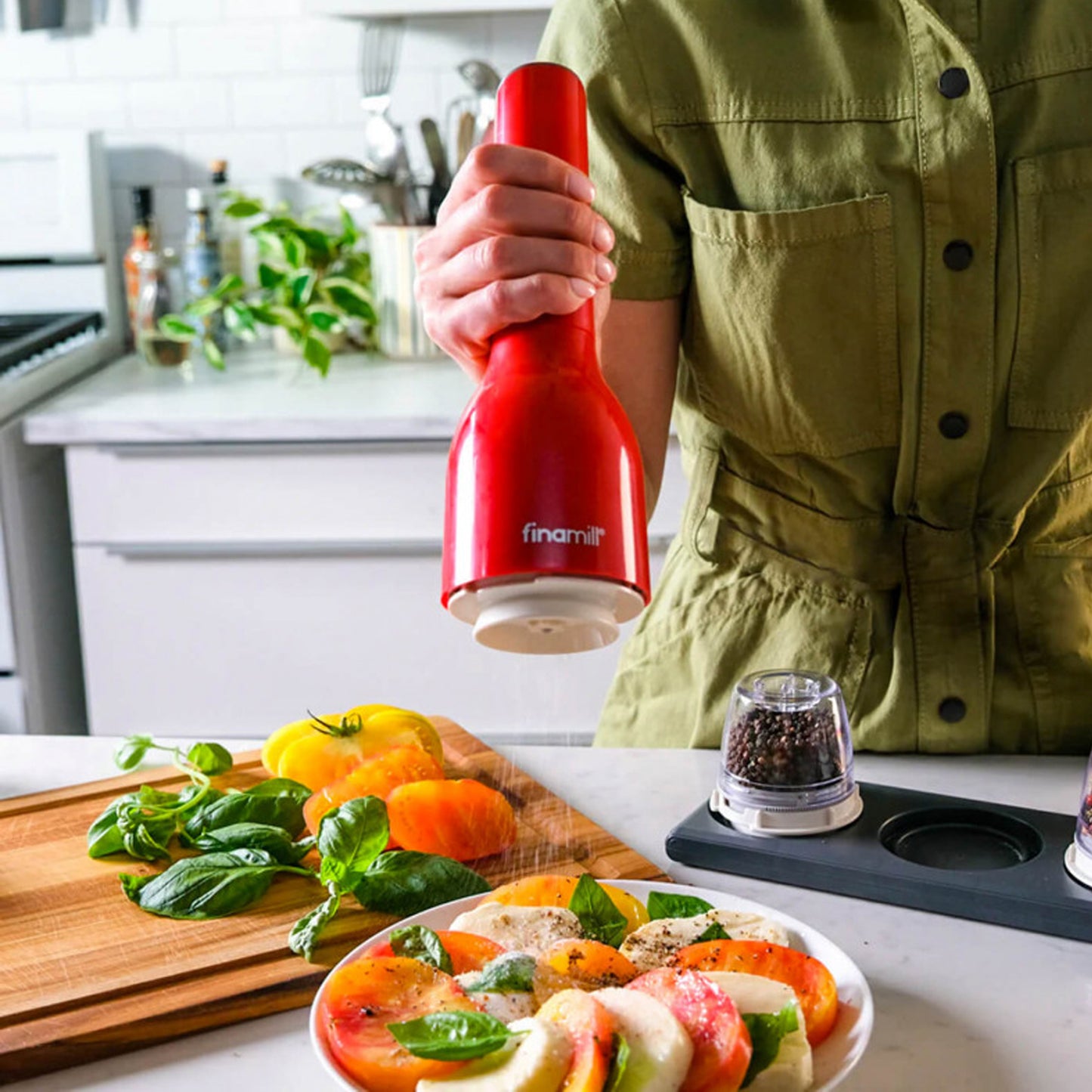 FinaMill Rechargeable Grinder with Pods Sangria
