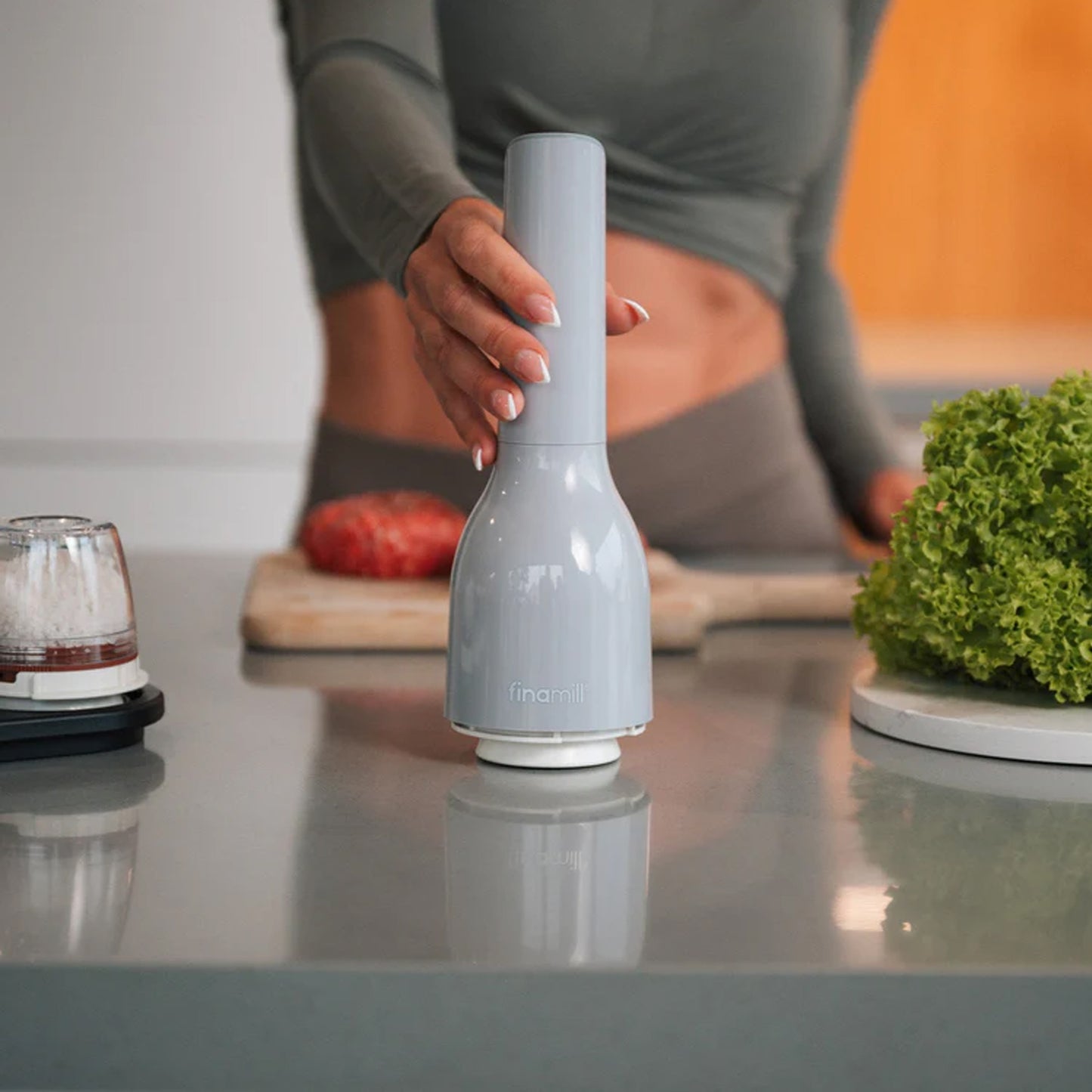 FinaMill Rechargeable Grinder with Pods Stone