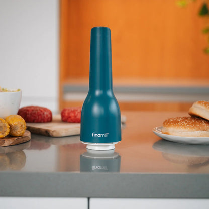 Finamill Battery Operated Grinder Ocean Blue