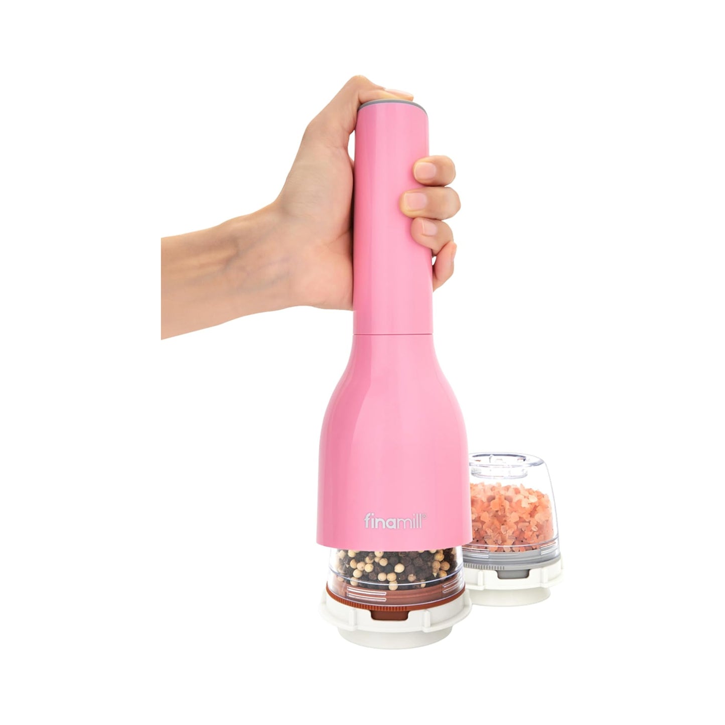 Finamill Battery Operated Grinder Pink