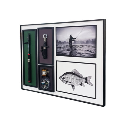 60 x 80cm Fishing Frame Multicoloured
