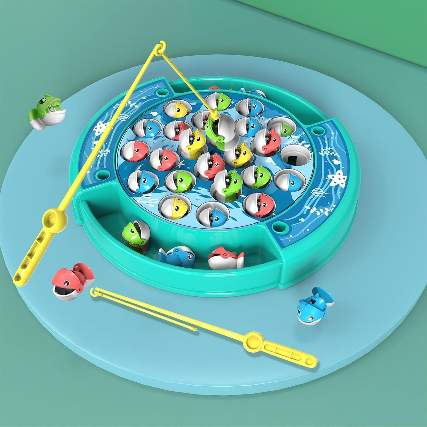 Magnetic Fishing Game Blue