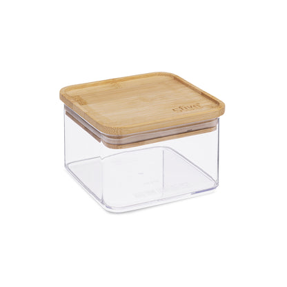 Five 500ml Airtight Storage Box Clear