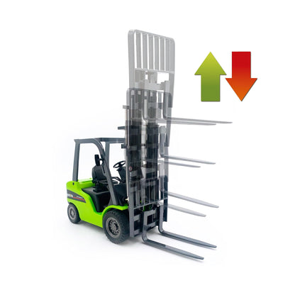 RC Forklift With APP Control Green