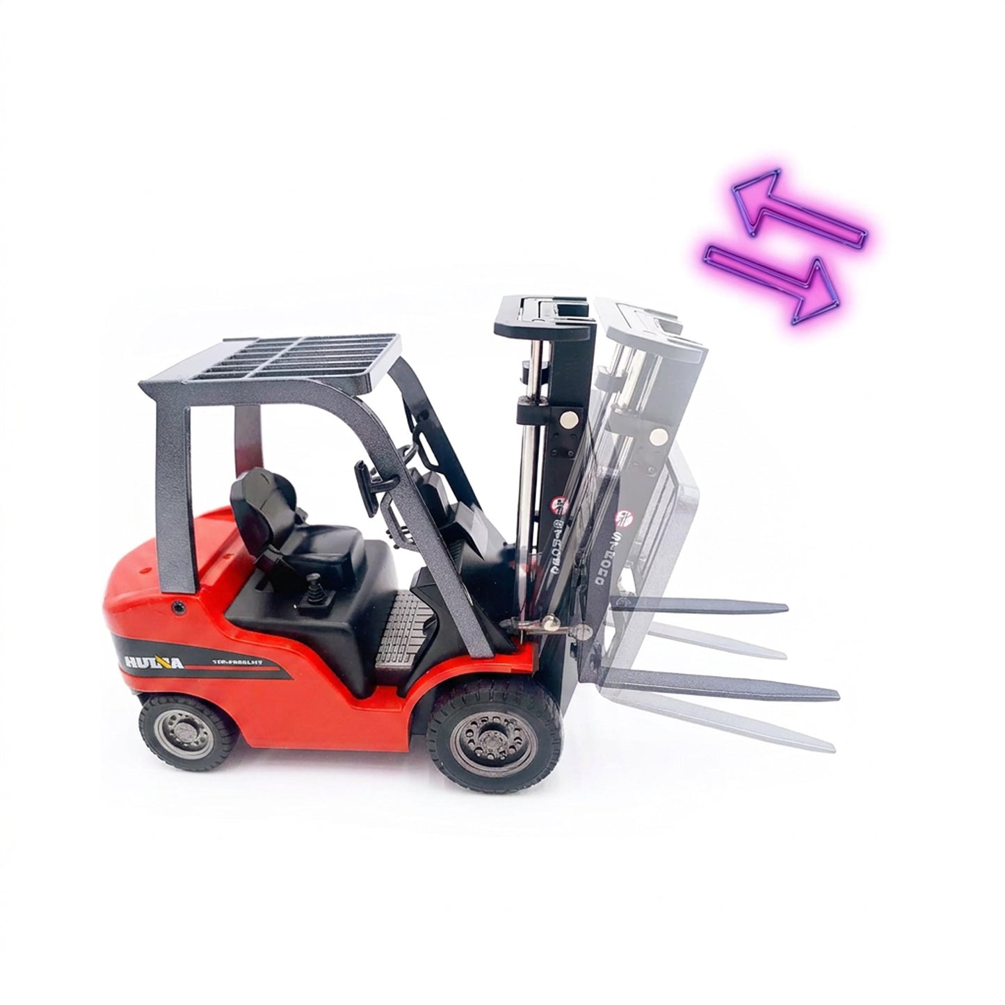 RC Forklift With APP Control Red