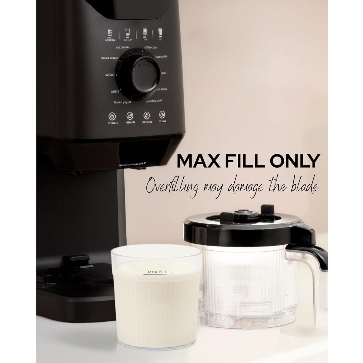 Riva Frosty Ice Cream & Treat Maker Black