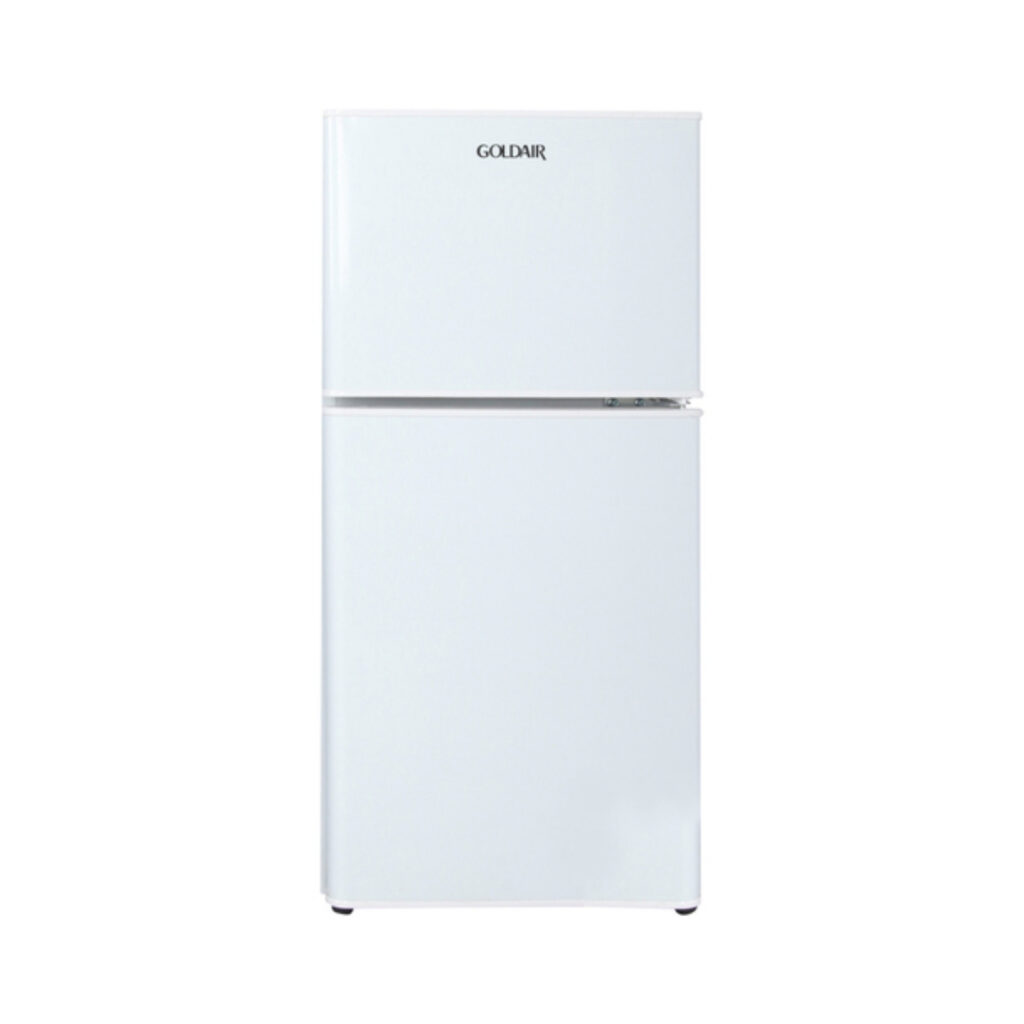 Goldair 120L Double Door Fridge Freezer White GDD-120