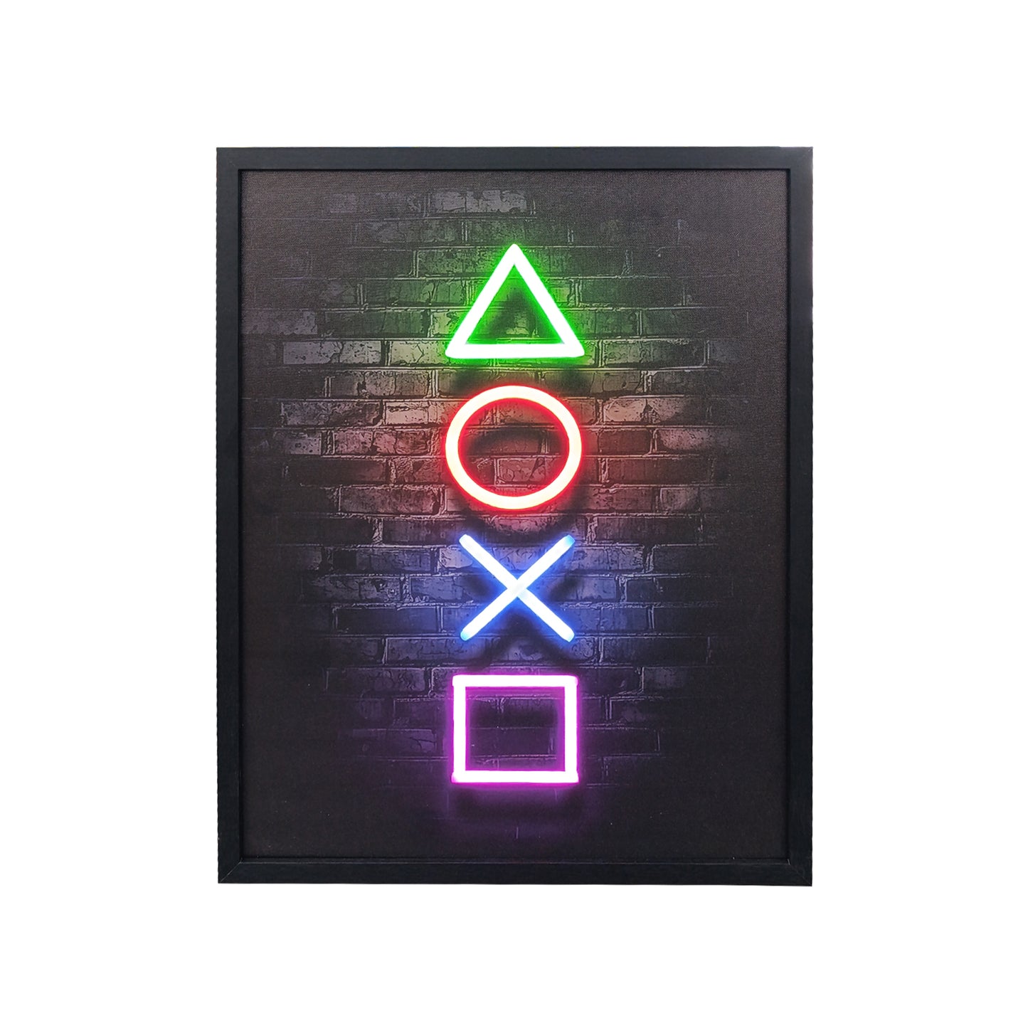 70 x 40cm Gaming Room Wall Art Multicoloured