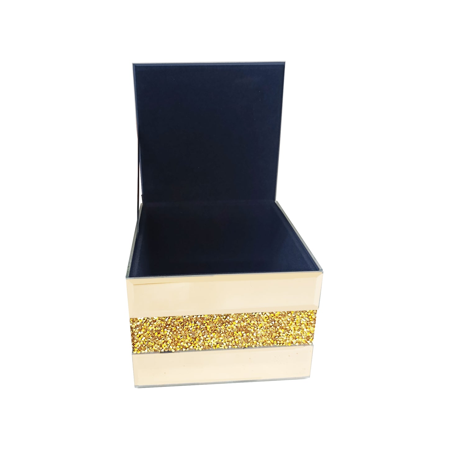 Exotic Designs Gold Square Box