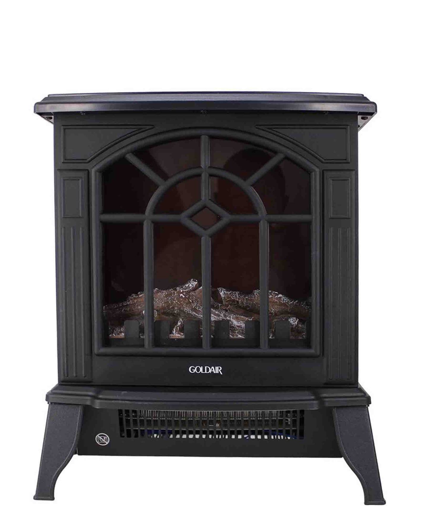 Goldair Fire Place Heater - Black