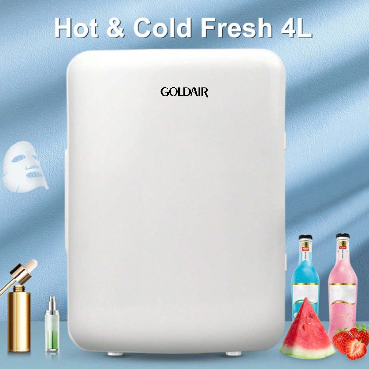 Goldair 4Lt Mini Cooler White