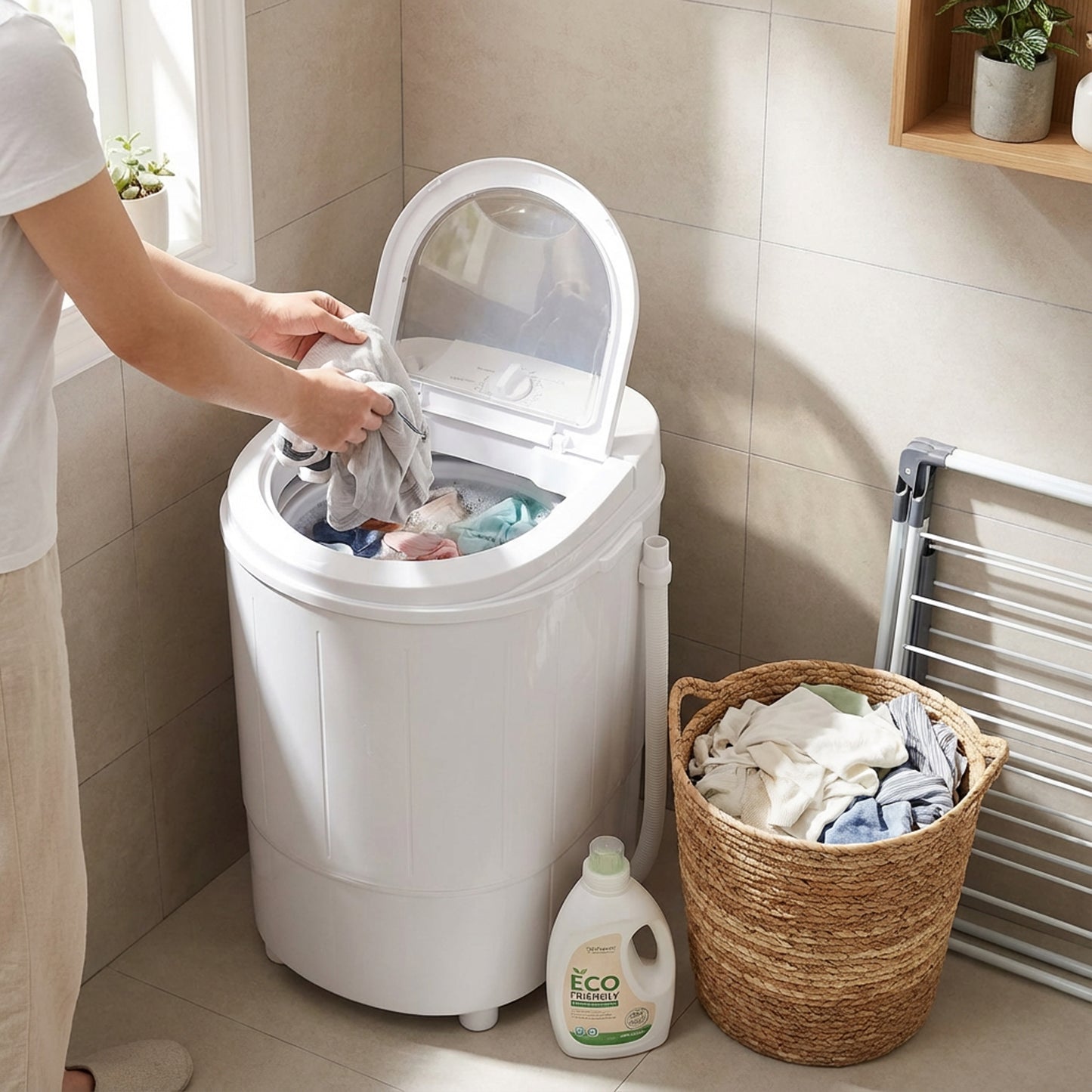Goldair 6Lt Single Tub Washing Machine White