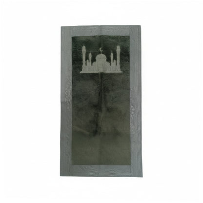 Musallah with Leather Bag Green