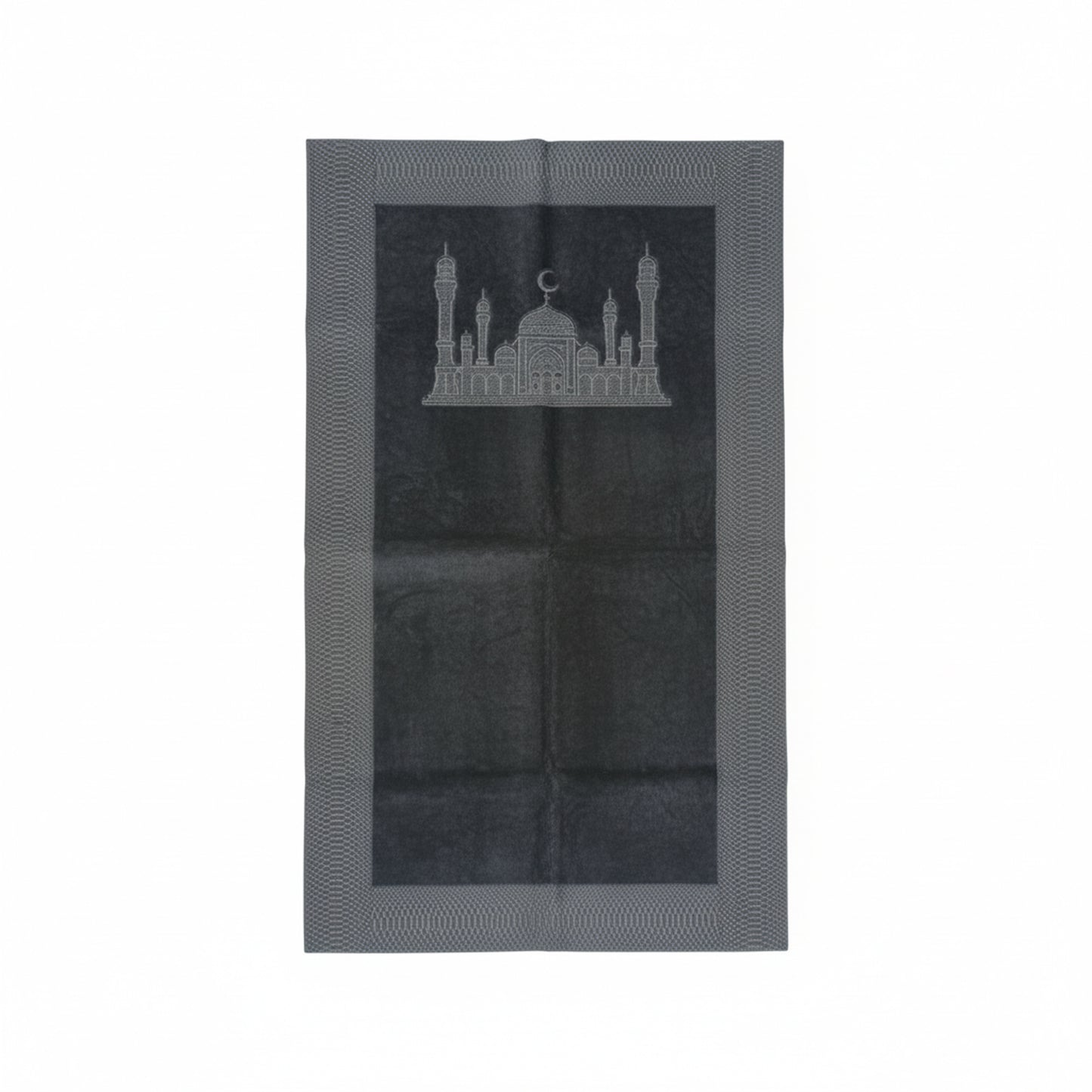 Musallah with Leather Bag Grey