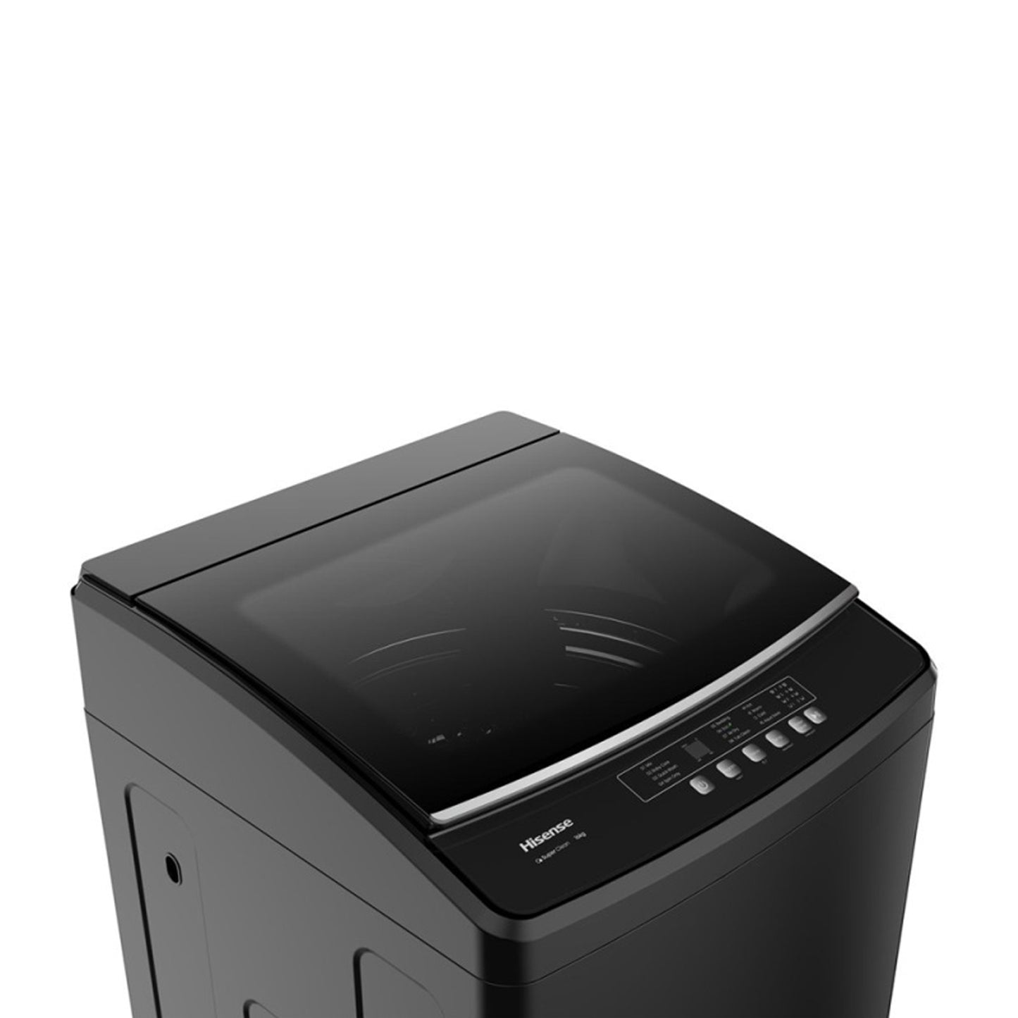 Hisense 3W Series 16kg Top Loader Washing Machine Black