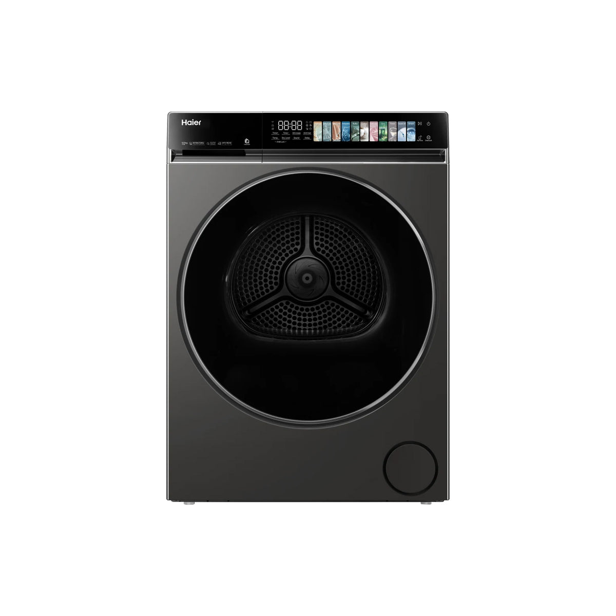 Haier 10kg Heat Pump Tumble Dryer - Silver