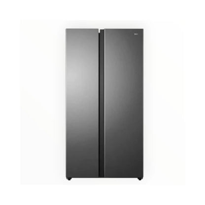 Haier 514L Side-by-Side Refrigerator - Black Sand Silver