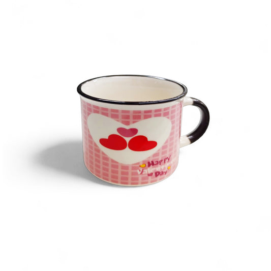 Kitchen Life Mini Mug with Heart Design White